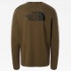 The North Face T-SHIRT A MANICHE LUNGHE UOMO EASY military olive