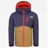 The North Face GIACCA BAMBINI SNOWQUEST PLUS BRITISH KHAKI