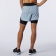 NEW BALANCE Q Speed Fuel 2 in 1 5 Inch Short Light Slate