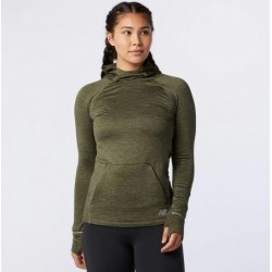 New Balance NB Heat Grid Hoodie Nettle Green
