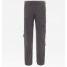 The North Face PANTALONI CONVERTIBILI UOMO EXPLORATION asphalt grey
