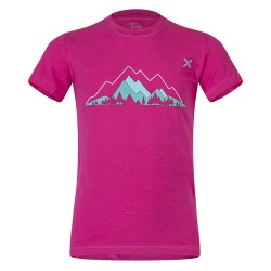 MONTURA VALLEY T-SHIRT BABY INTENSE VIOLET/CARE BLUE 