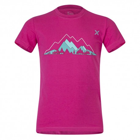 MONTURA VALLEY T-SHIRT BABY INTENSE VIOLET/CARE BLUE 
