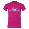 MONTURA VALLEY T-SHIRT KIDS INTENSE VIOLET/CARE BLUE 