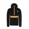 The North Face FELPA UOMO CON CAPPUCCIO CAMPSHIRE WEATHERED BLACK/NEW TAUPE GREEN