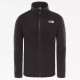 The North Face PILE CON CERNIERA INTEGRALE BAMBINI SNOWQUEST TNF BLACK/TNF WHITE