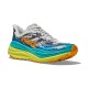 HOKA Stinson 7 white / evening primrose