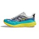 HOKA Stinson 7 white / evening primrose