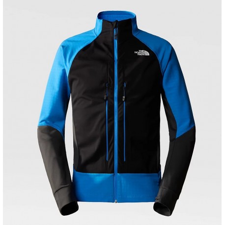 THE NORTH FACE Giacca Softshell Dawn Turn con cerniera integrale da uomo  TNF Black-Optic Blue-Asphalt Grey