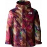 THE NORTH FACE Giacca Snowquest da ragazzi Boysenberry Paint Lightening Small Print