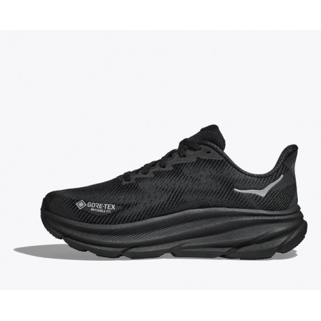 HOKA CLIFTON 9 GORE-TEX DA DONNA BLACK/BLACK