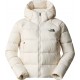 The North Face GIACCA IN PIUMINO CON CAPPUCCIO DONNA HYALITE GARDENIA WHITE