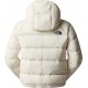 The North Face GIACCA IN PIUMINO CON CAPPUCCIO DONNA HYALITE GARDENIA WHITE