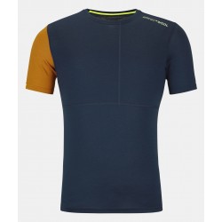 ORTOVOX 185 ROCK’N’WOOL SHORT SLEEVE M deep ocean