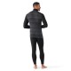 SMARTWOOL Strato base con cerniera 1/4 Classic Thermal Merino da uomo BLACK COLOR SHIFT