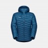 MAMMUT ALBULA IN HOODED JACKET MEN DEEP ICE