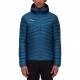 MAMMUT ALBULA IN HOODED JACKET MEN DEEP ICE