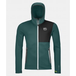 ORTOVOX FLEECE HOODY M DARK PACIFIC