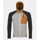 ORTOVOX FLEECE GP CLASSIC KNIT HOODY M  SLY FOX