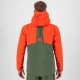 KARPOS VALSESIA SHELL JACKET THYME/SPICY ORANGE