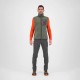 KARPOS 80'S FLEECE VEST THYME/BLACK SAND