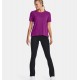 UNDER ARMOUR Maglia a maniche corte UA RUSH™ Energy 2.0 da donna Mystic Magenta / Black