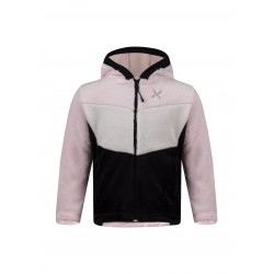 MONTURA POLAR TRILOGY JACKET BABY nero/rosa