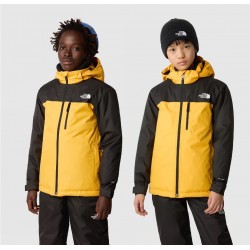 THE NORTH FACE Giacca imbottita Snowquest X da ragazzi Summit Gold-TNF Black
