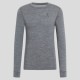ODLO Base layer girocollo Natural Merino 200 Odlo Steel Grey Melange