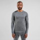 ODLO Base layer girocollo Natural Merino 200 Odlo Steel Grey Melange
