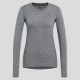 ODLO Base layer girocollo Natural Merino 200 Odlo Steel Grey Melange