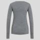 ODLO Base layer girocollo Natural Merino 200 Odlo Steel Grey Melange