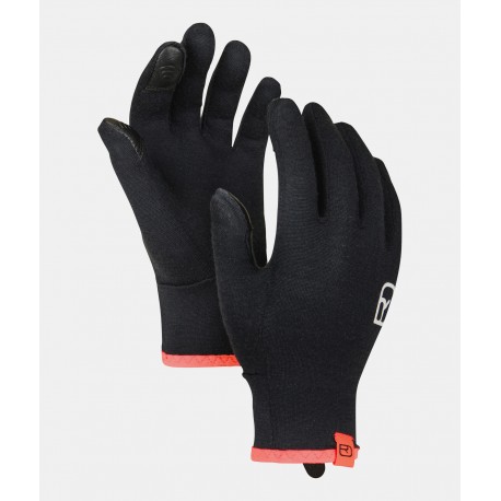 ORTOVOX 185 ROCK'N'WOOL GLOVE BLACK RAVEN