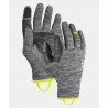 ORTOVOX FLEECE LIGHT GLOVE BLACK STEEL BLEND