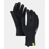 ORTOVOX 185 ROCK'N'WOOL GLOVE  LINER BLACK RAVEN