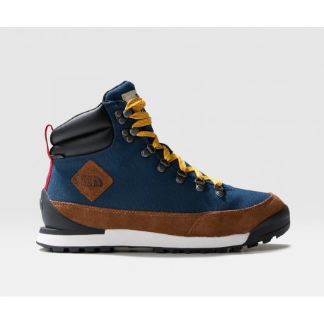 THE NORTH FACE STIVALI BACK-TO-BERKELEY IV TEXTILE LIFESTYLE DA UOMO SHADY BLUE/MONKS ROBE BROWN