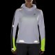 BROOKS RUN VISIBLE THERMAL HOODIE  White/Asphalt/Nightlife
