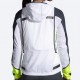 BROOKS Run Visible Convertible Jacket DONNA  White/Asphalt/Nightlife