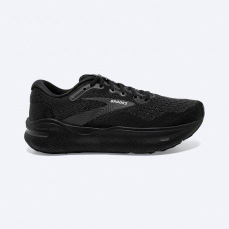 BROOKS GHOST MAX BLACK/BLACK/EBONY