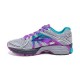 Brooks ADRENALINE GTS 17 W SILVER/PURPLE CACTUS FLOWER/BLUE BIRD