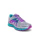 Brooks ADRENALINE GTS 17 W SILVER/PURPLE CACTUS FLOWER/BLUE BIRD