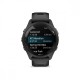 GARMIN Forerunner® 265 Lunetta e cassa nera con cinturino in silicone nero/grigio polvere