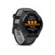 GARMIN Forerunner® 265 Lunetta e cassa nera con cinturino in silicone nero/grigio polvere