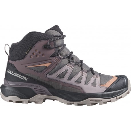 SALOMON X ULTRA 360 MID GTX W Plum Kitten / Phantom / Cork