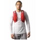 SALOMON ACTIVE SKIN 4 Gilet da running unisex con flask inclusi RED DAHLIA / HIGH RISK RED