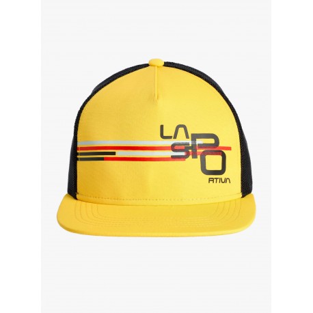 LA SPORTIVA STRIPE CUBE HAT YELLOW/BLACK