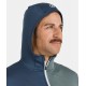 ORTOVOX FLEECE LIGHT GRID HOODED JKT deep ocean