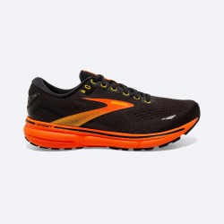 BROOKS GHOST 15 UOMO Black/Yellow/Red