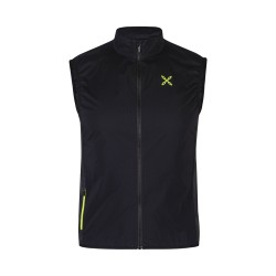 MONTURA SHADOW VEST NERO/VERDE LIME