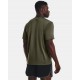 UNDER ARMOUR Maglia a maniche corte UA Tech™ Vent da uomo Marine OD Green / Black